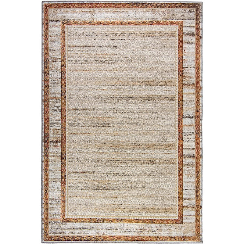 Tapis rectangulaire touffeté à la machine Carel, Tapis de couloir 1 pi 11 po x 5 pi