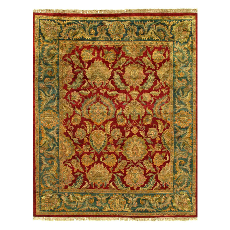 Oriental Area Rug in Red