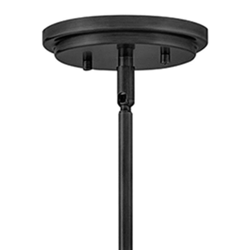 Luminaire semi-encastré convertible Hinkley Somerset - ampoule G40 en photos (non incluse)., Noir, noir, noir, noir