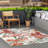 Pemberton Green/Pink Indoor/ Outdoor Area Rug-1672648139