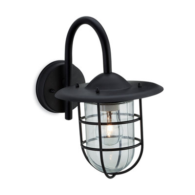 Cage 32cm H Outdoor Barn Light