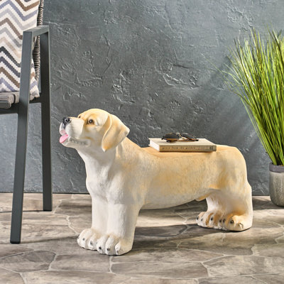 Le banc Brown Dog Serenity - sans assemblage, ajoute du calme au patio, idéal pour la détente en plein air