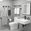 6-piece Wall Mounted Towel Rack Set, Stainless Steel Nickel Bathroom Accessories-125227110