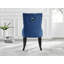 Eubanks Velvet Knockerback Dining Chairs with Metal Rivets and Chrome Legs-371337020-380222589