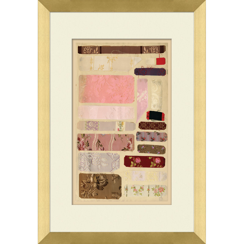 «Fabric Swatches», reproduction d'impression encadrée