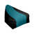 Black/Deep Pacific Teal