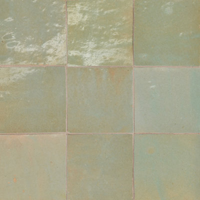 Zagora 4" x 4" Zellige Tile