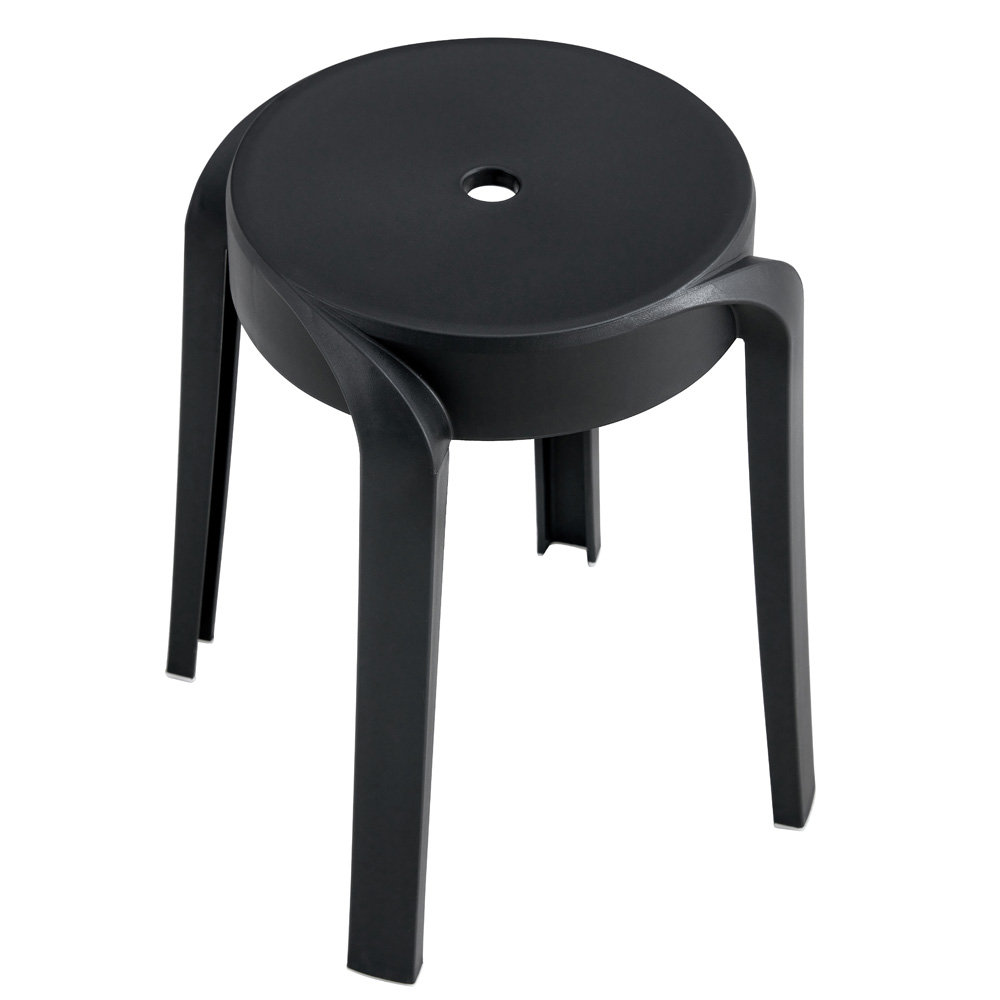 Wrought Studio Columbiana Plastic Accent Stool Wayfair