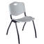 Plateau de table Kee Square, 4 chaises empilables-1034344217-1034344218-1034344220