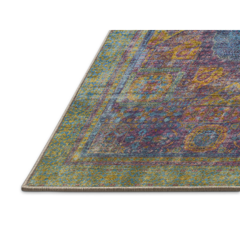Abstract Indoor Rug, Rectangle 8' x 10'