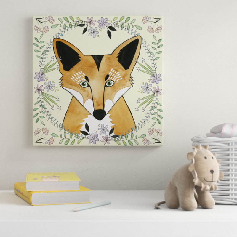 « wild child i », art sur toile, H 35 po x l 35 po x P 2 po