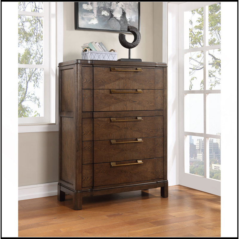 Milan - Commode - Brun foncé