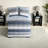 Comfortable Hypoallergenic Bedding Sets, Polyester Stripe Modern Design For Home