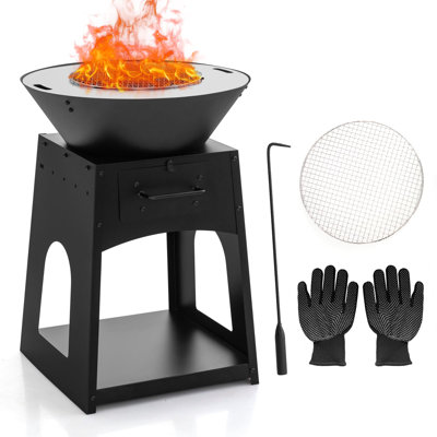 Square Smokeless Fire Pit