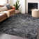 Premium Machine Washable Prisco Black Rug