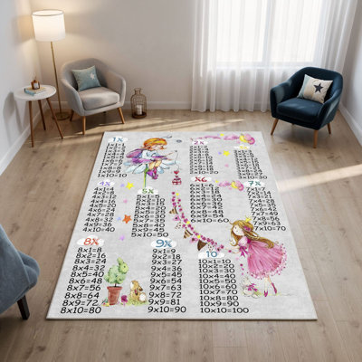 Antibacterial Hall Carpet, 31.5 x 59.1 inches | 100% Polyester, 0.4 in Pile Height, Non-Slip PVC Felt Dot Underside | Machine Washable, 3D Digital Printing | Durable & Stylish for Entryway, Living Room, or Bedroom