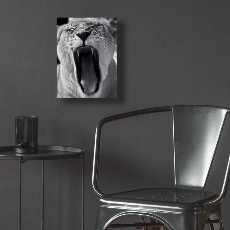 " An Attack " by SD Smart, 16" H x 12" W x 0.13" D