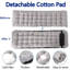 Lit de camp pliant extra-long, matelas de 3 cm d'épaisseur, lit robuste à 8 pieds, montage en 10 secondes, lit d'appoint portatif, 170 cm