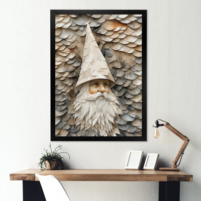Fantaisie, fée, nains, portrait sur toile