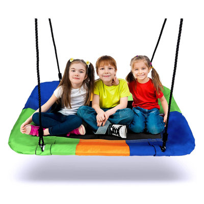 Freeport Park Leer Metal Swing Seat
