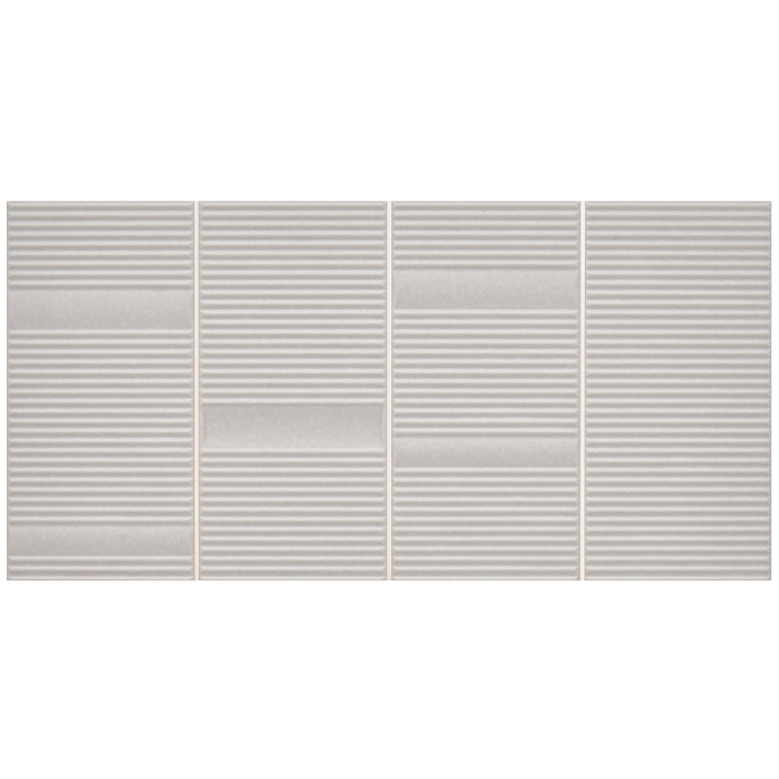 Flyer 8" x 16" Ceramic Wall Tile, Silver