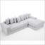 Nouveau canapé-lit modulaire surdimensionné New Arrived, canapé-lit convertible en forme de L avec huit coussins décoratifs-1414239635