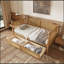 Lit de jour en rotin de style traditionnel avec 2 tiroirs pour un espace limité, chambre d'amis, aucun sommier nécessaire-114556382-114556379