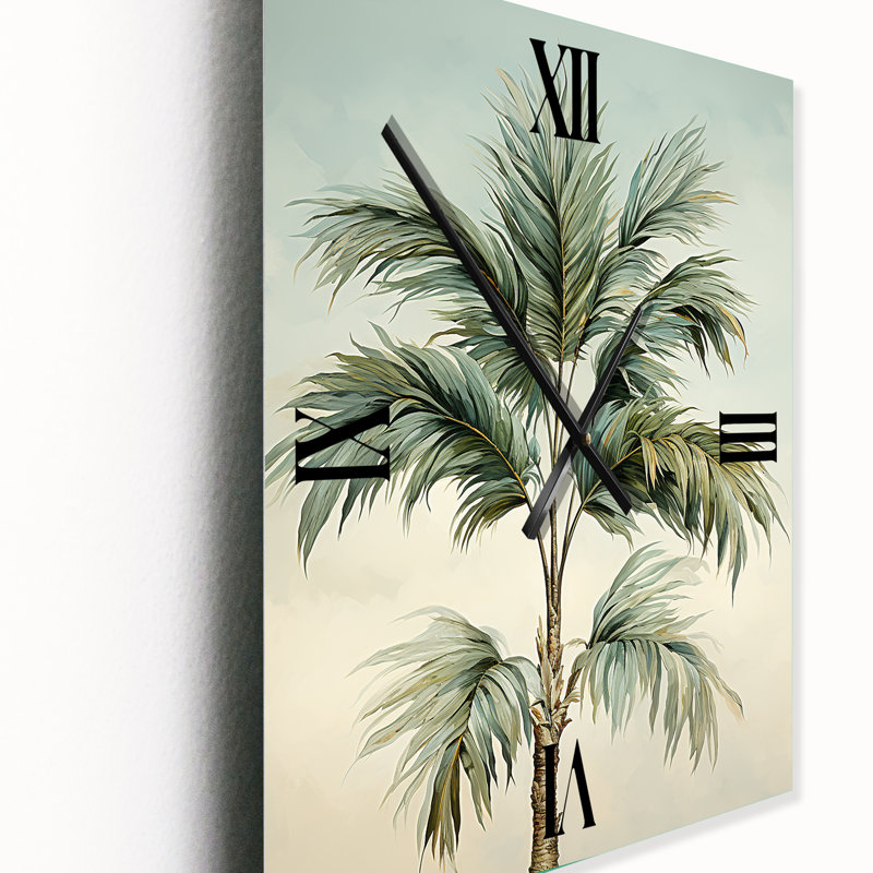 Jawanda - Horloge murale florale, Très petit