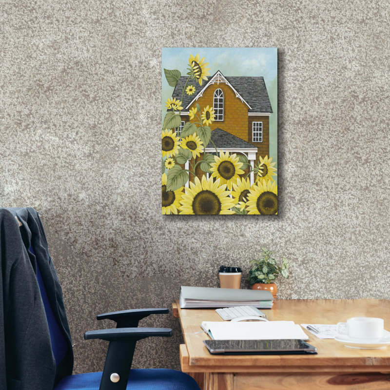  «Sunflowers» par Tanya Nyp, art mural sur toile, 18 po x 26 po