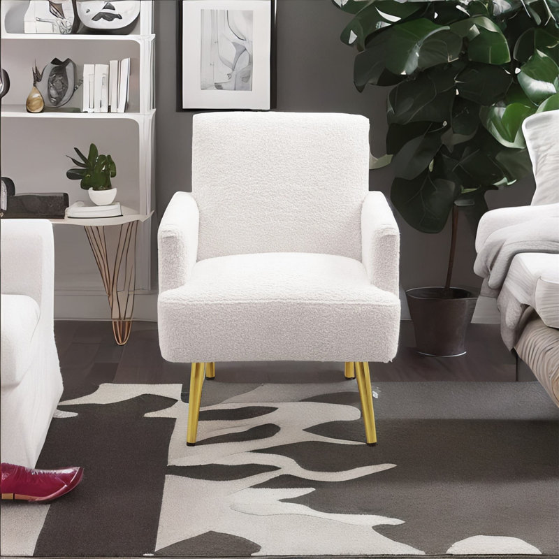 Fauteuil de 25,5 po Mareen, Beige