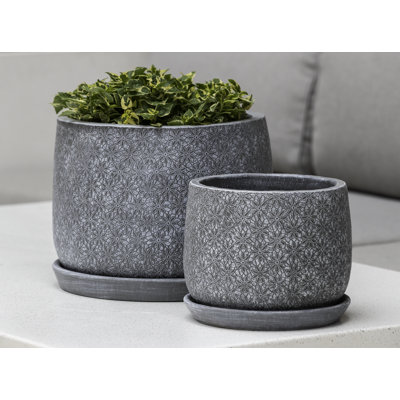 Marguerite Handmade Clay Planter