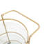 Akylbek Metal Bar Cart
