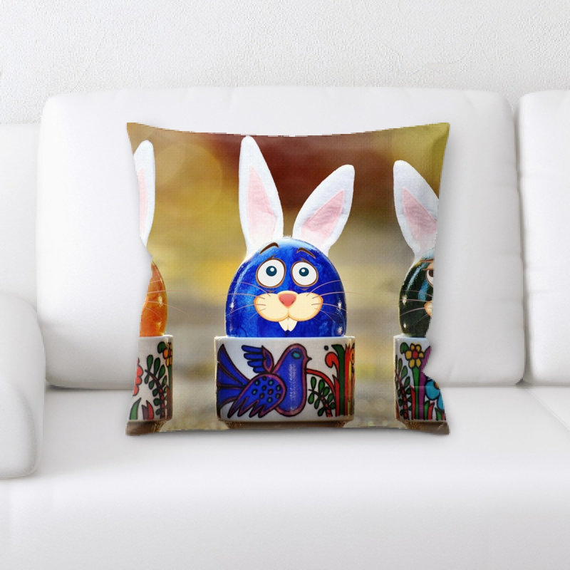 Microsuede Throw Pillow