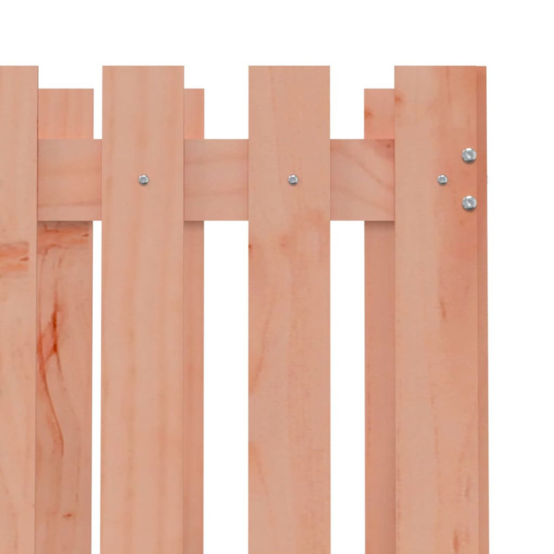 Nabeela Wood Planter Box, 70cm H x 70cm W x 70cm D, Red Brown