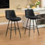 Tabouret de bar industriel en similicuir H 32 po Janayshia-1112299470-1124312122-1124312133