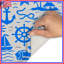 Tapis de bain bleu-130160243