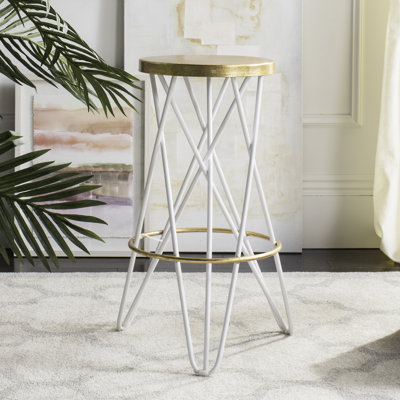Jaylen Counter Stool with Metal Frame