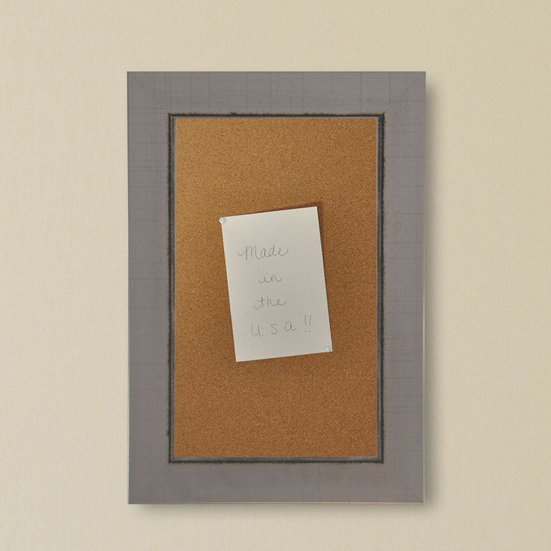 Linlin Wall Cork Bulletin Board, 6' 5" H x 1' 5" W