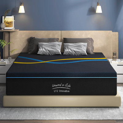 Modern 10 Inch Hybrid Mattress with Supportive Foam for Cool Sleep