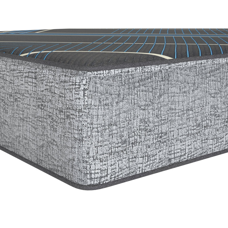 Très grand matelas 13 po avec mousse viscoélastique gélifiée, système de ressorts ensachés individuellement 1000 et très grand soutien lombaire, refroidissement avancé, durabilité supérieure