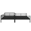 Lit double superposé au-dessus de grand lit double en métal-630685116