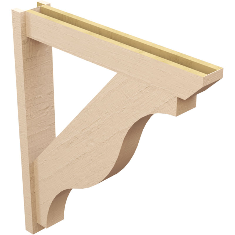 Bois de cèdre brut Funston Slat, H 40 po x l 6 po x P 36 po