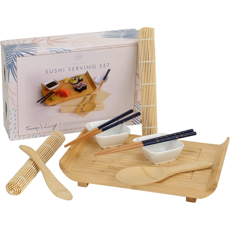 Prime Home Direct Bamboo Dinnerware Set - Service for 2
