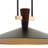 Tenon 28" 1-Light LED Pendant in Black-126501879-131424944