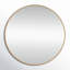 Sabine Metal Round Wall Mirror-33390847-82677311