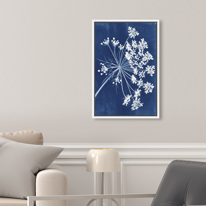 Queen Lace Print by Oliver Gal, 11"H x 16"W, White Floater Frame