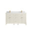 Meuble-lavabo double 60 po avec plateau en quartz Sonoma-101704623-139023909