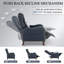 Fauteuil inclinable à pousser avec pédale allongée pour les utilisateurs de plus de 6 pieds-133217415-133664526