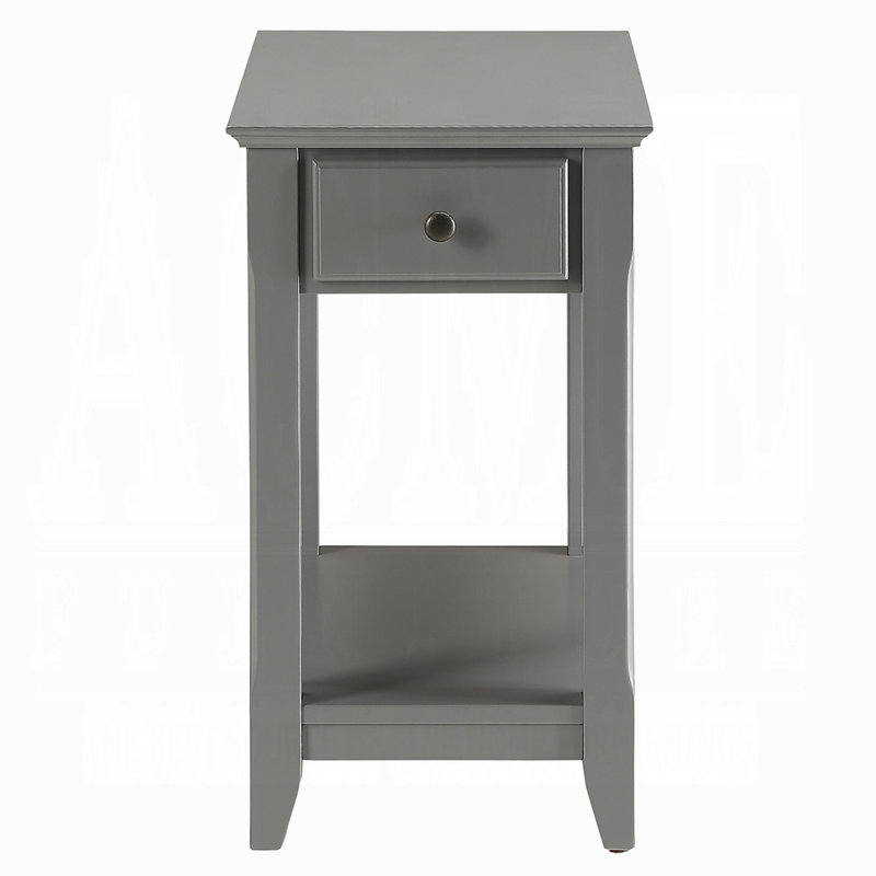 Bertie Accent Table, Gray