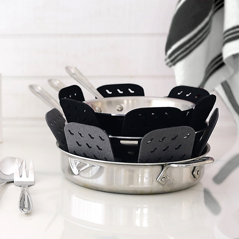 Black and Gray Silicone Cookware Gift Set